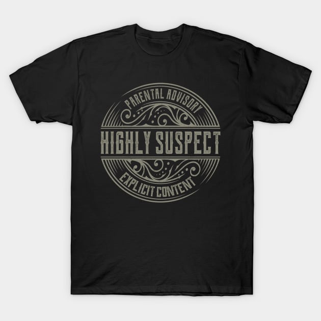 Highly Suspect Vintage Ornament T-Shirt by irbey